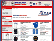 Tablet Screenshot of american-sports.net